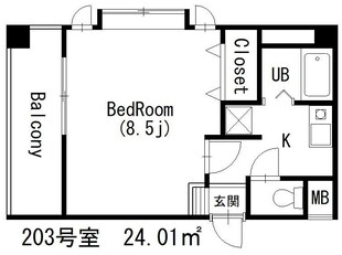 ミダマンションの物件間取画像